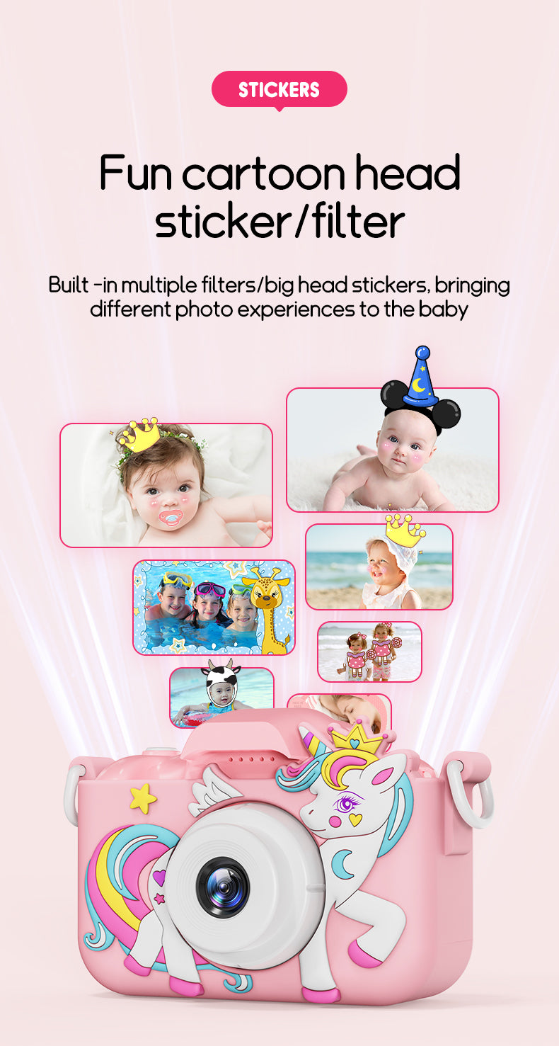Cámara Unicornio para Niñas
